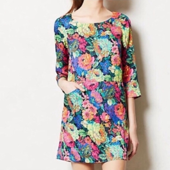 Anthropologie Dresses & Skirts - Anthropologie HD in Paris Women’s Tropalist Floral